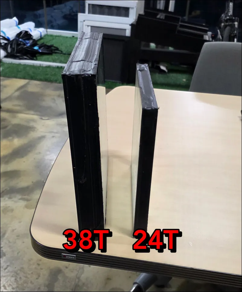 썬룸-단열프레임-비교